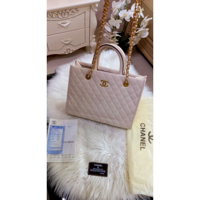 NEW CHANEL TOTE/MIRROR 1:1/ REAL PIC / TAS BRANDED