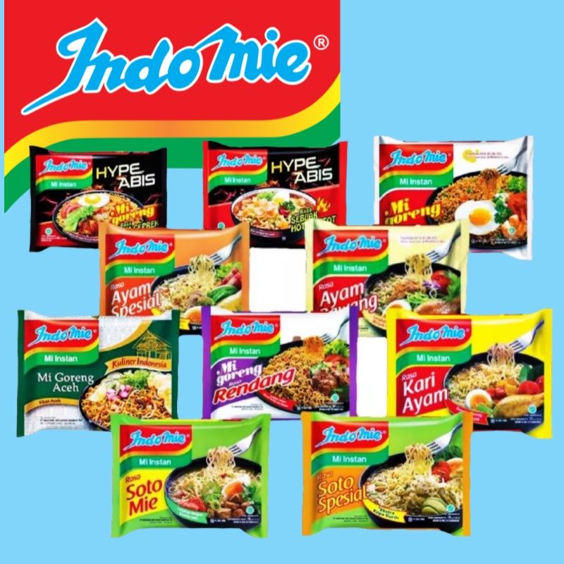 HD Management Indomie Goreng Ayam Bawang Kari Ayam Soto Geprek