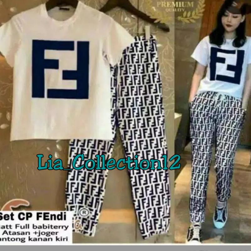 LIA_COLLECTION12 Setelan CP Pendi || Setelan Wanita Cantik || atasan dan Celana