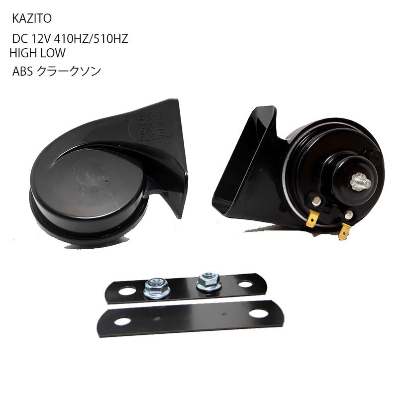 Klakson Keong Kazito Model Denso Waterproof Universal Motor Dan Mobil