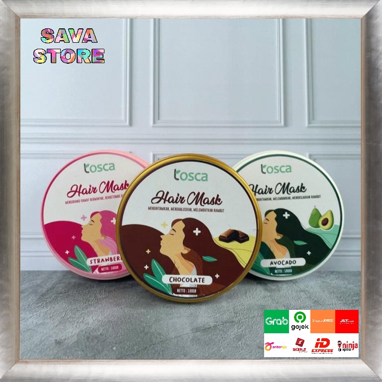 HAIR MASK CREAMBATH ALA SALON TOSCA MASKER RAMBUT PREMIUM 100 gr