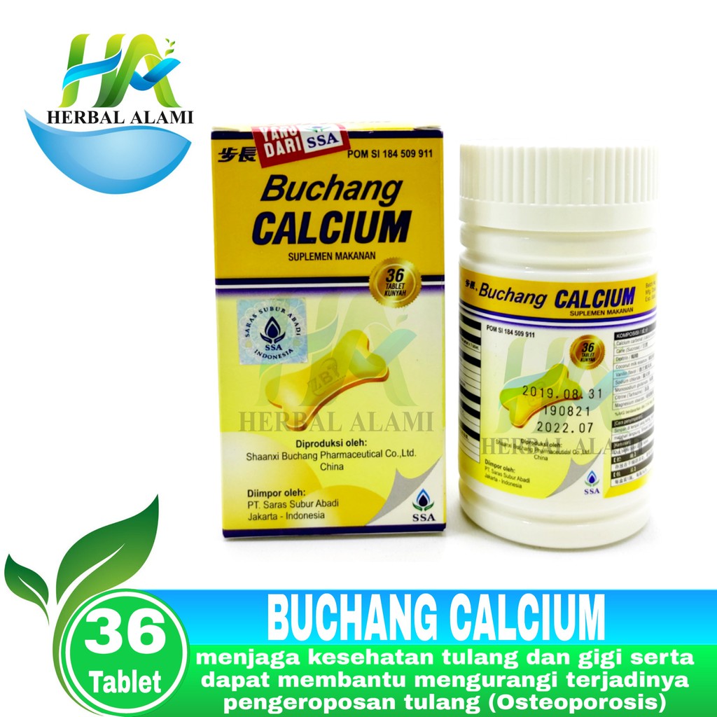 Buchang Calcium - Obat Vitamin Penguat Tulang