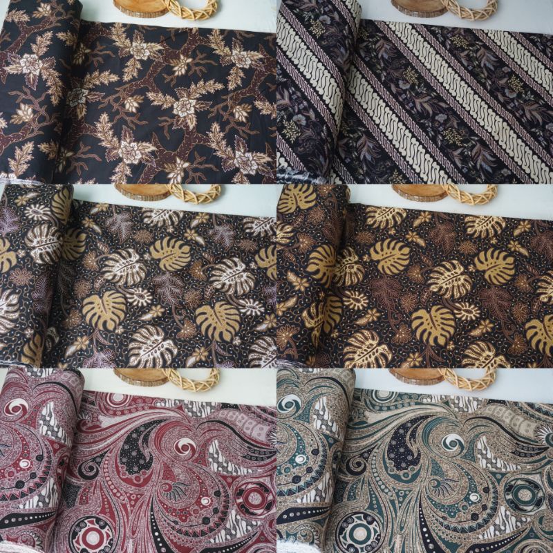 Kain Batik Meteran Bahan Katun Batik Premium Kode C