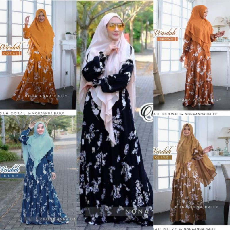 WARDAH DRESS BY NONA ANNA DAILY