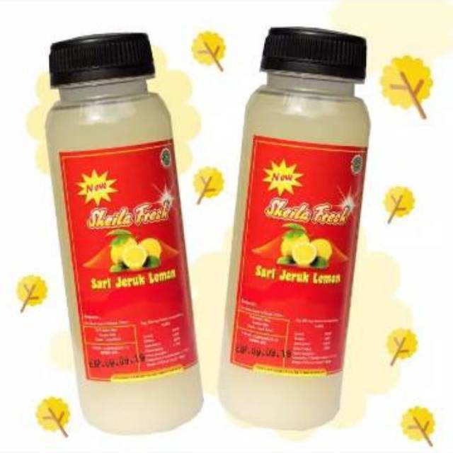 

lemon_sehat_shop Sheila fresh Sari Lemon 250ml Sari lemon murni untuk diet dan kesehatan