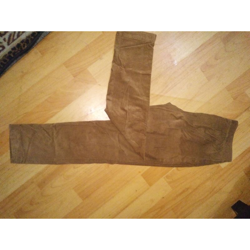 celana panjang wanita bahan codoray preloved