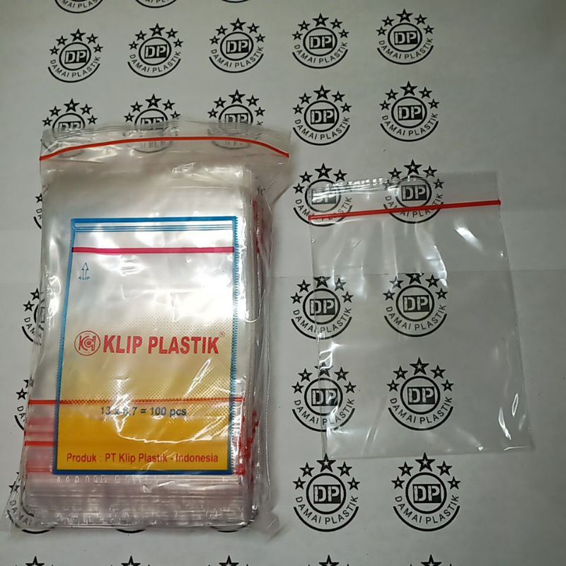 Plastik Klip Ziplock 8,7x13