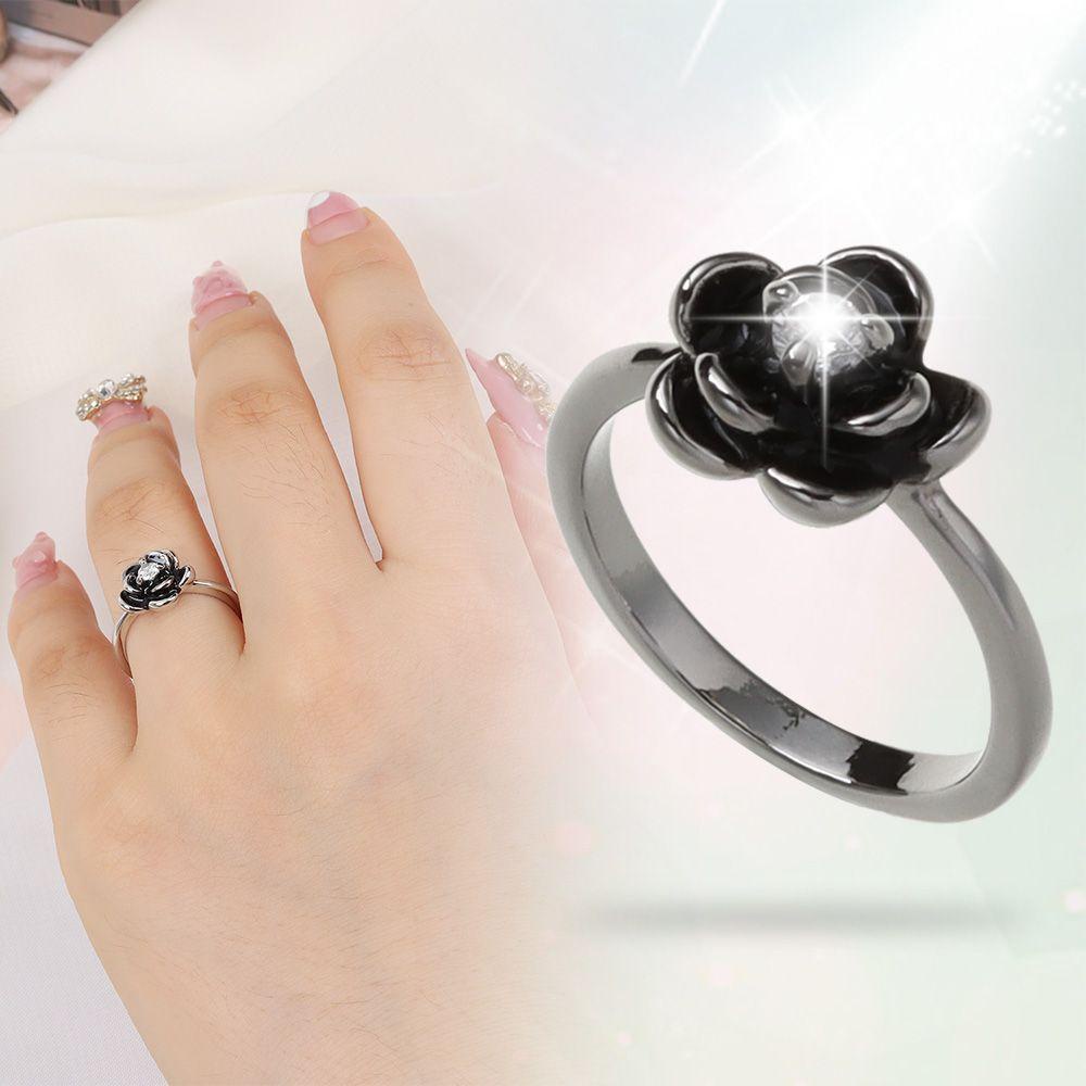 Cincin Nanas Desain Gotik Aksesoris Perhiasan Bentuk Bunga Fashion Jewelry