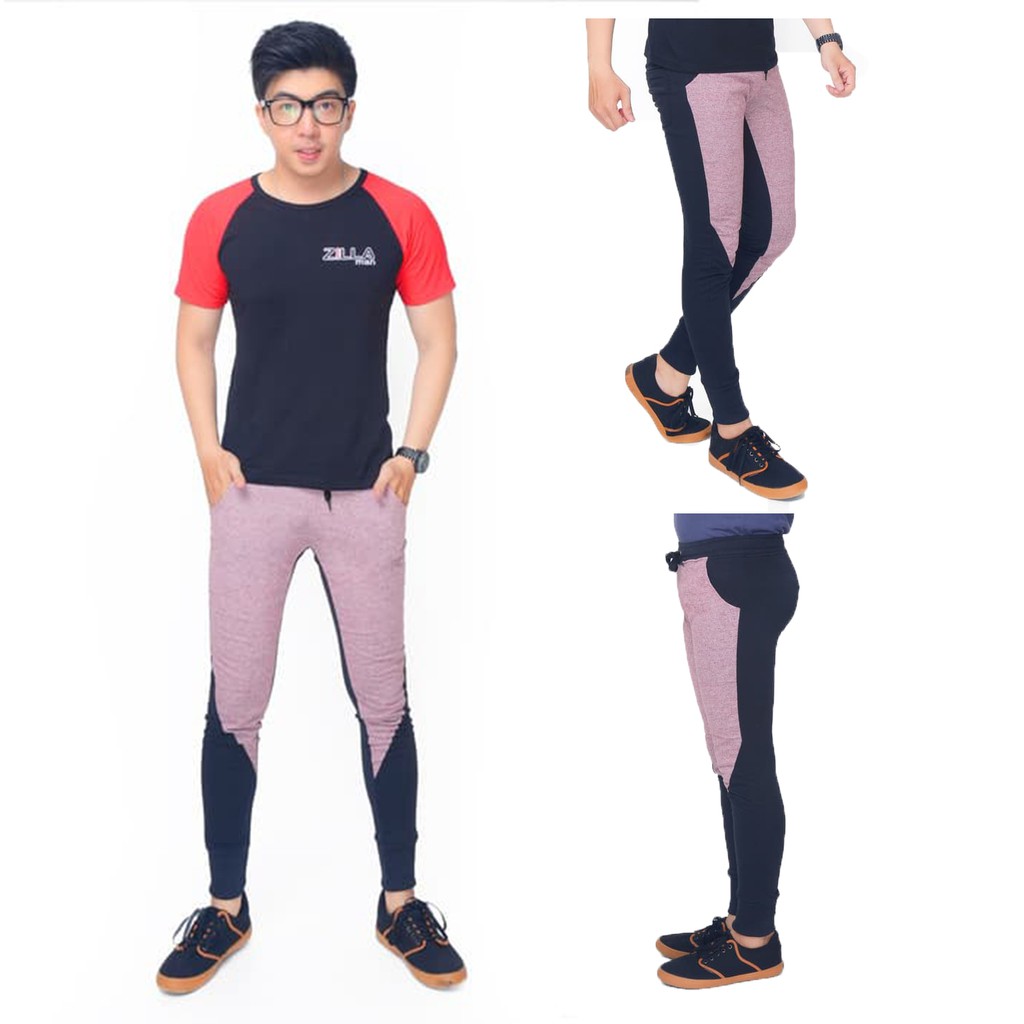 Celana Jogger Training Pria Slim Fit Johnny - JCCollections