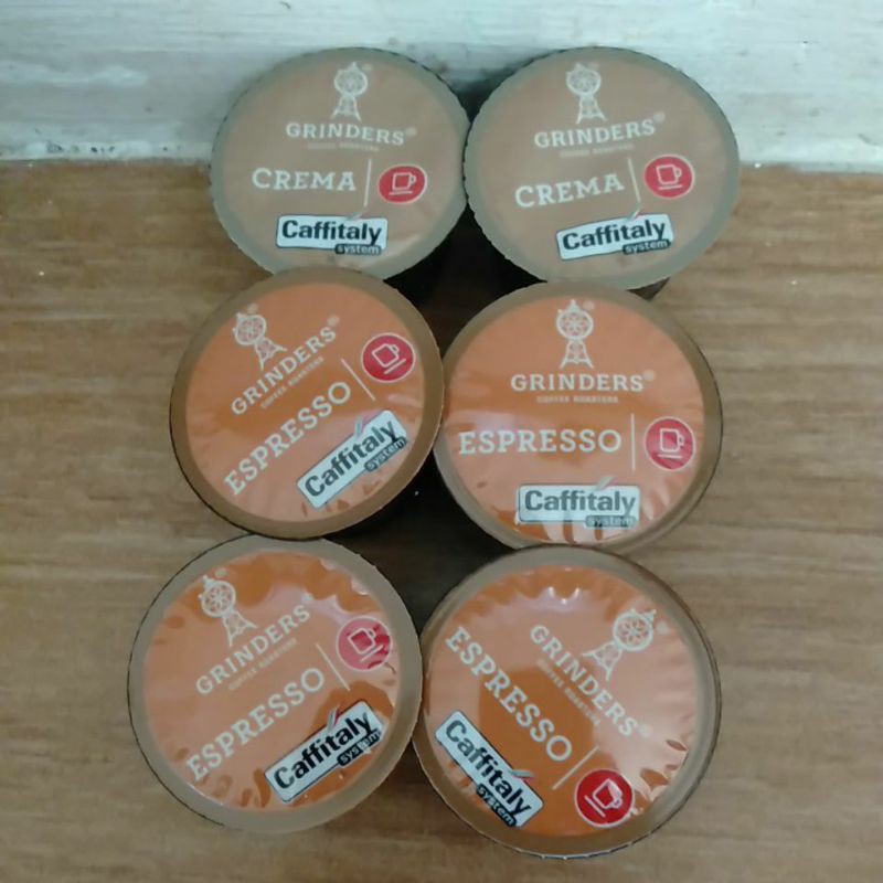Grinders Coffee Roasters Capsule | Grinders Espresso | Grinders Crema Caffitaly System | Kopi Kapsul
