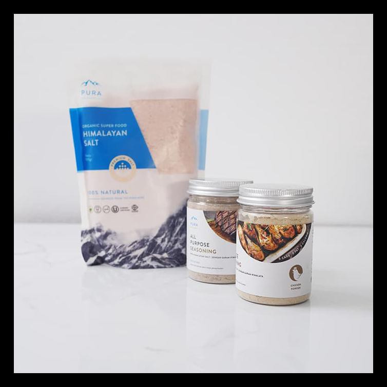 

Pura (Himalayan Salt 250 Gr + Beef 80 Gr + Chicken 80 Gr) Terlengkap