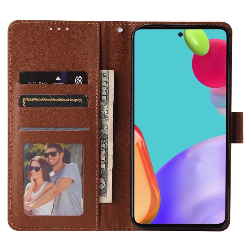 Flip Cover Casing SAMSUNG A6 A6+ A7 A8 A8+ PLUS A9 2018 A750 Case Wallet Leather Dompet Kulit