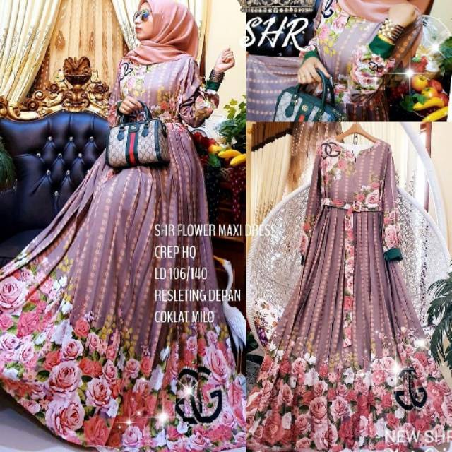 Flower dress by SHR ori