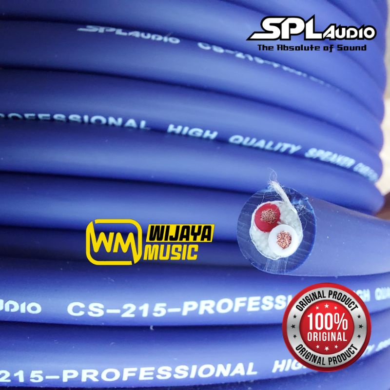 Jual KabeL Speaker SPL Audio CS-215 Ukuran 2 x 1,5 mm Harga Rp.105.000 ...