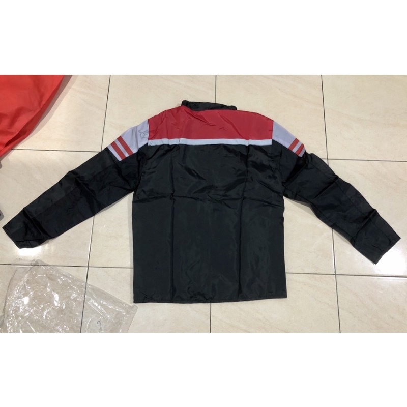 Jaket motor Honda bahan parasit original AHM