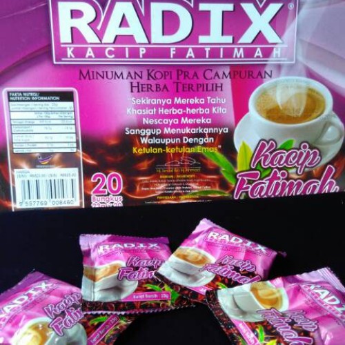 

Terlaris Kopi Radix Kacip Fatimah HPA 20 Sachet