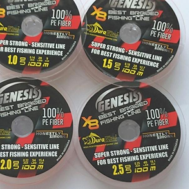 Senar PE Duraking Genesis X8 - 2.5