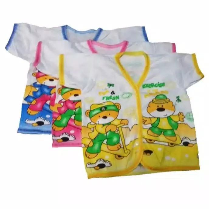 MURAH Baju Bayi Baby New Born Perlengkapan Baru Lahir Laki Perempuan Pakaian Lucu Cowok Cewek Atasan