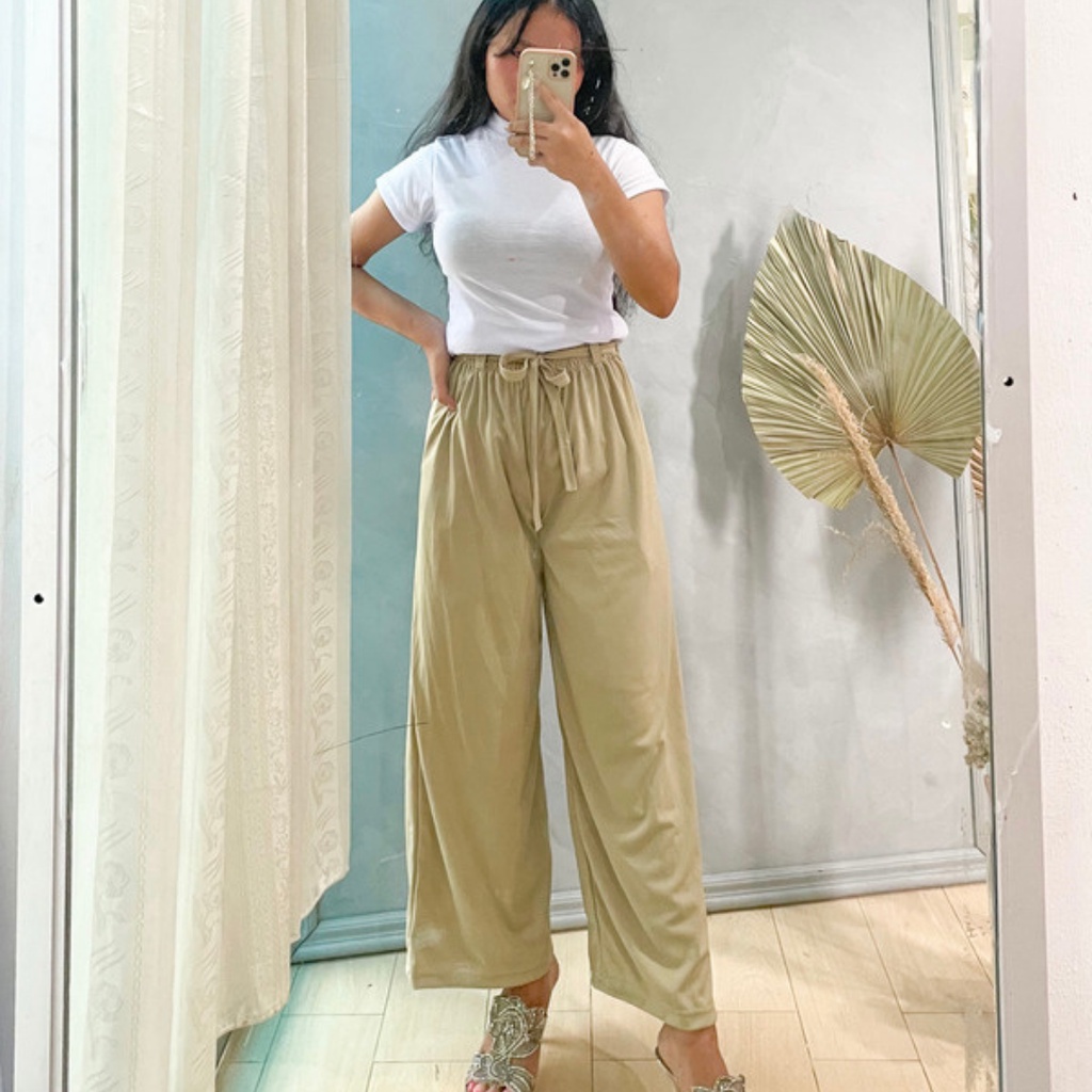 Celana Kulot Premium / Kulot BASIC Premium- Highwaist Kulot Palette 1, Kulot Basic pants Celana Wanita 
