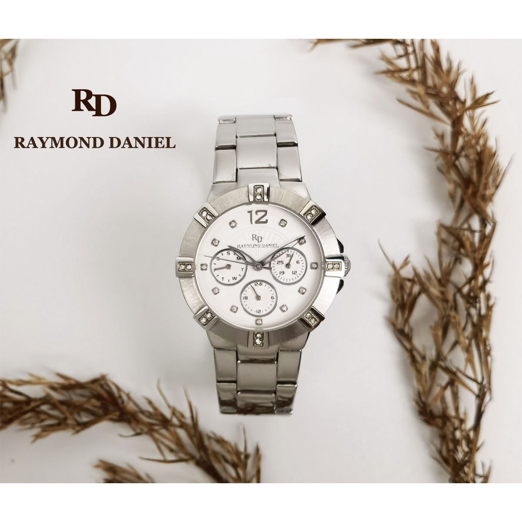 Jam Tangan Wanita RAYMOND DANIEL RD 224 Rante Stainless Steel Original