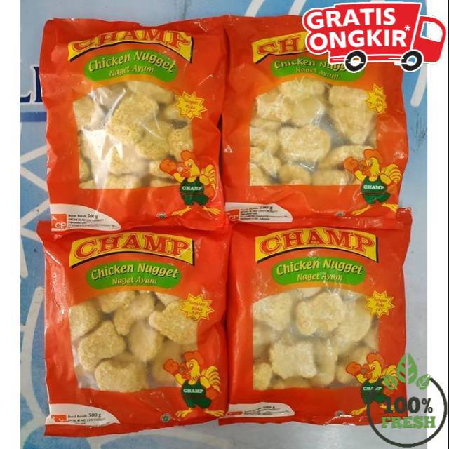 

[FRESH SIAP KIRIM] NAGET CHAMP 500 / TERMURAH