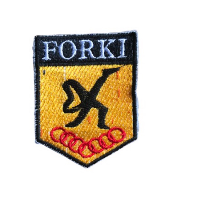 Logo bordir FORKI| Emblem karate FORKI|| Bet bed forki|| Bet logo emblem baju karate