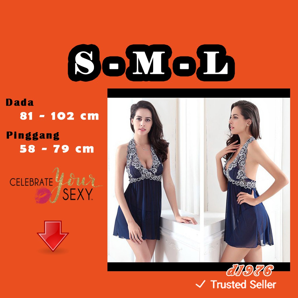 d1976 Hot Item Sexy Lingerie Seksi Night Dress Lingerie Import Lingerie Murah Wanita A1015