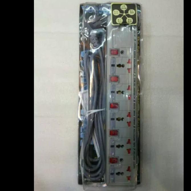 Colokan listrik stop kontak WINSTAR WP SF 5 SU 5line ready shipping