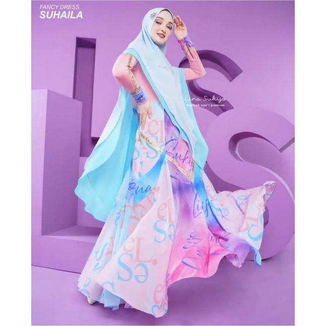 GAMIS SET SUHAILA by LINA SUKIJO / GAMIS BRANDED