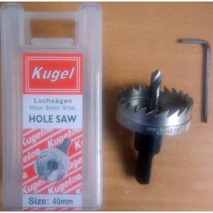 -READY- HOLE SAW BESI 40MM / HOLESAW BESI 40MM / MATA BOR BESI 40MM KUGEL