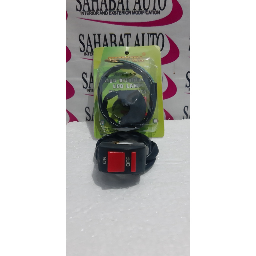 Saklar Lampu Motor On Of Universal Saklar Lampu Tembak Buat Semua Motor