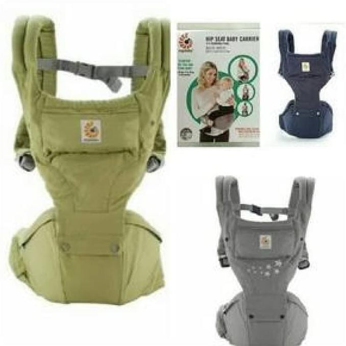 Termurah Gendongan Ergo Baby Hipseat / Ergo Baby Hipseat - Dusty Blue