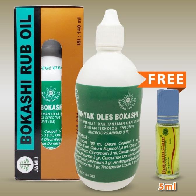 

TERLARIS Minyak Oles Bokashi 140ml /OBAT HERBAL ASAM URAT/OBAT HERBAL PELANGSING/OBAT HERBAL KOLESTEROL/OBAT HERBAL DIABETES