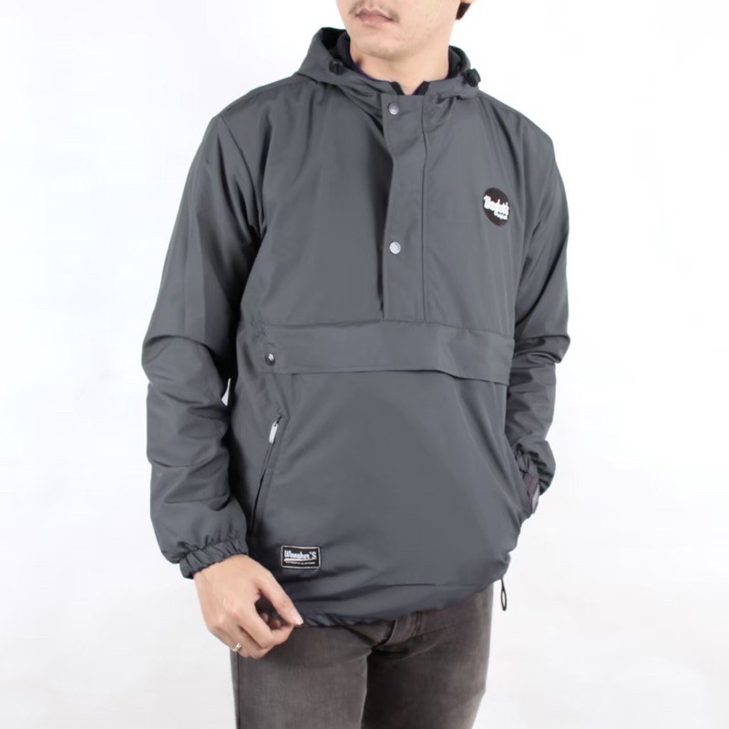 (BISA COD) Jaket Cagoule Simple Wangkers