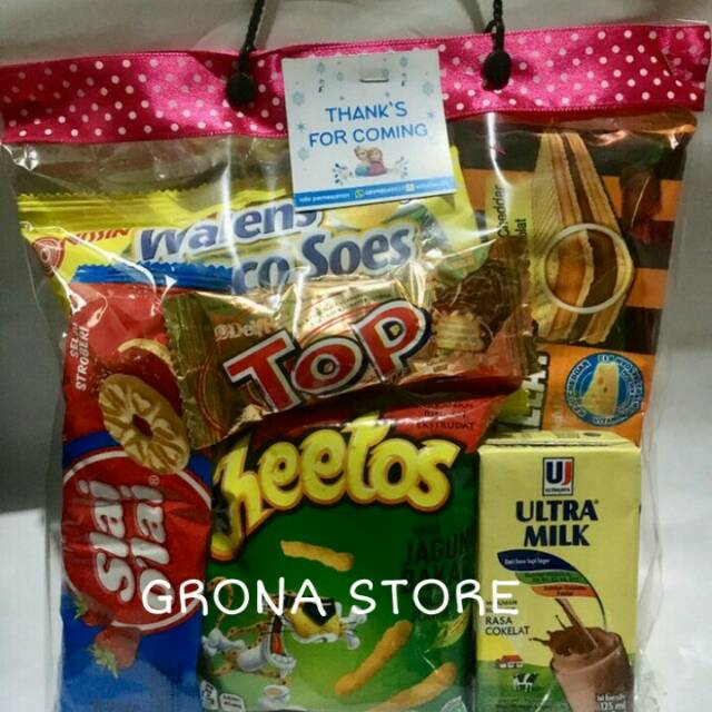 

Paket Bingkisan Snack Ulang Tahun / Snack Ultah / Hadiah Lomba / Souvenir