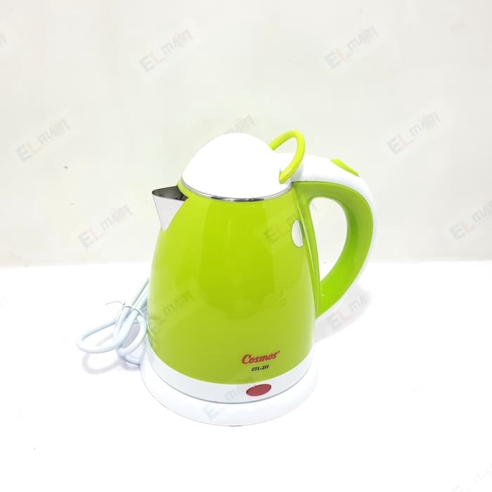 Kettle listrik 0,8L Cosmos CTL 211 / teko ceret elektrik CTL211 0,8 Liter Pemanas Air