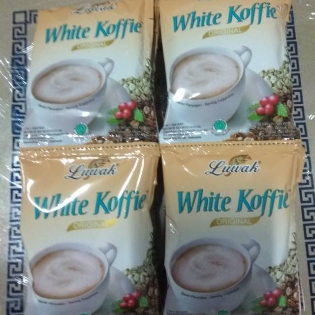 

Luwak white coffie 10x20gr