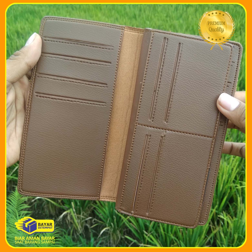 JUNI MANTUL SALE! Dompet lipat Pria panjang Bahan premium