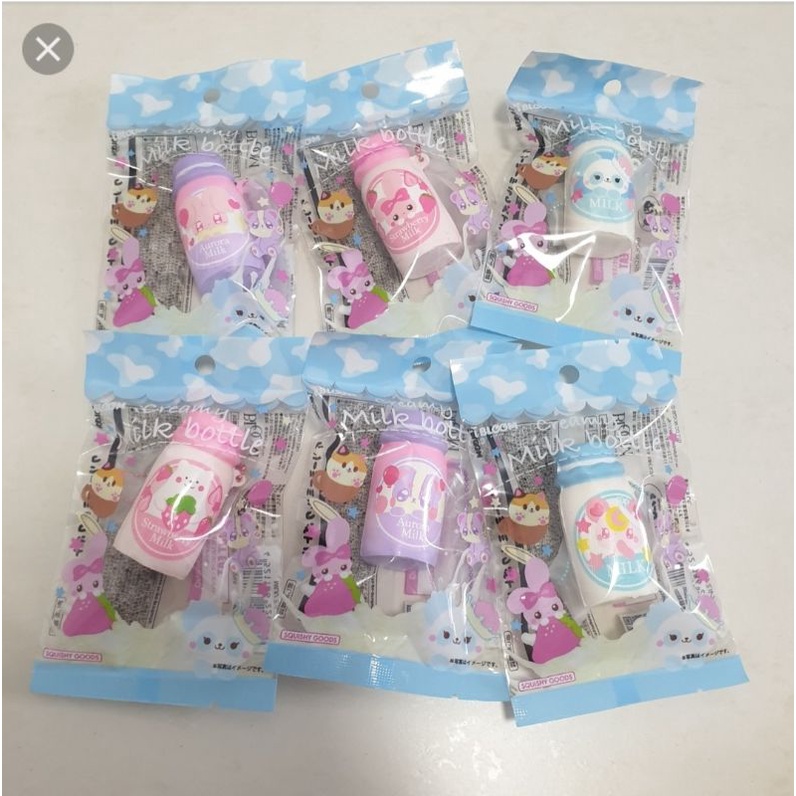 Squishy Ibloom Milk Bottle