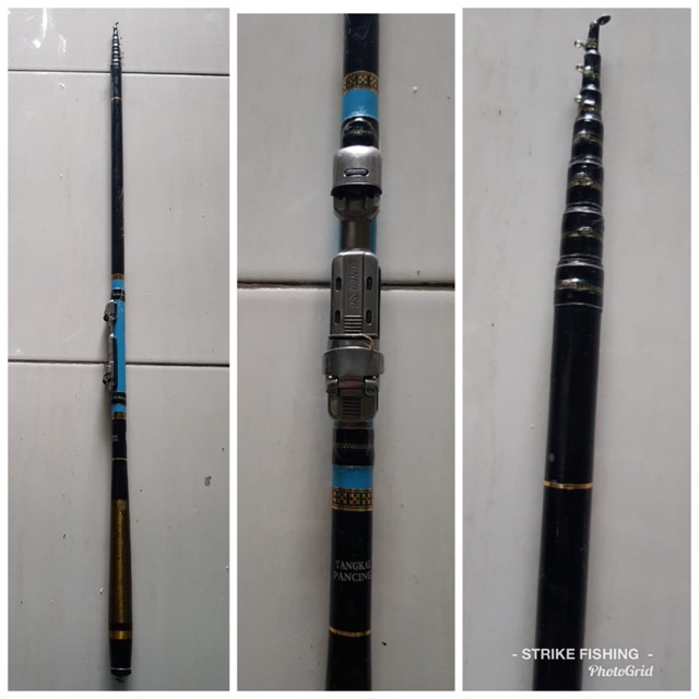 Joran Tegek Oregon Ikan Mas 540 cm siap pakai Free packing pipa pvc