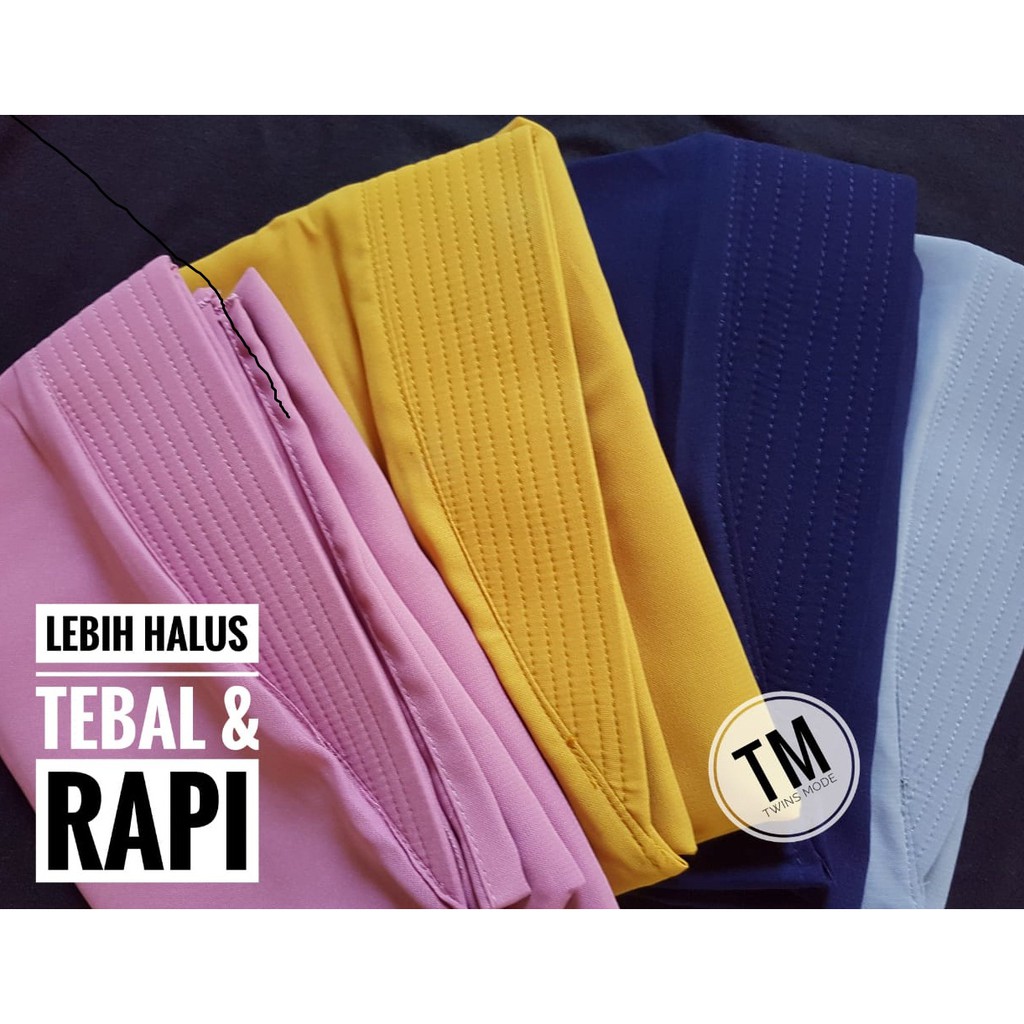 Daily Khimar Jilbab Hijab Kerudung Instan Bergo Jumbo Syari Instan Pet Antem Simple Penguin wolfis