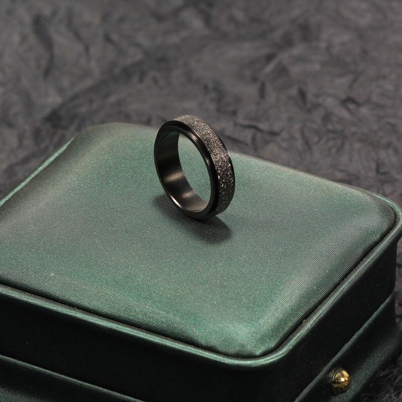 Cincin Titanium Asli Pasir Hitam - CINCIN TUNANGAN - Kado Ulang Tahun Pasangan - perhiasan Murah - Titanium - Cincin Pasangan