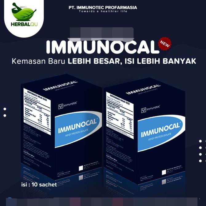 IMMUNOCAL 10 SASHET ORIGINAL (EXP 09-21) FREE PEMBALUT