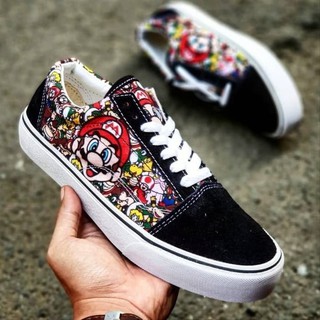  GRADE ORIGINAL SEPATU  VANS  SUPER MARIO  BROS PREMIUM 