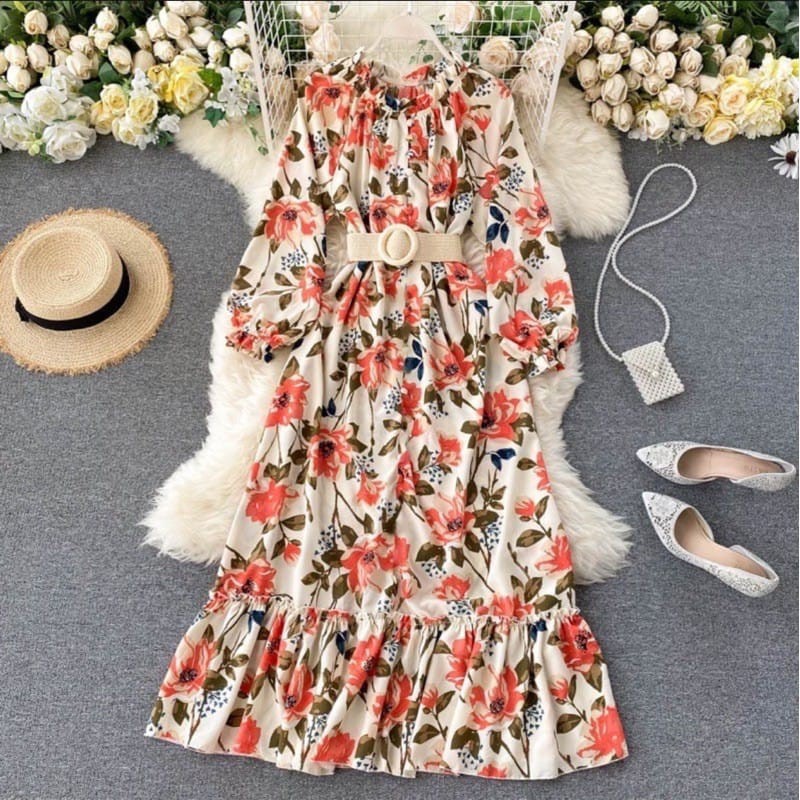 58870# TM# sonia maxi dress import-Bw