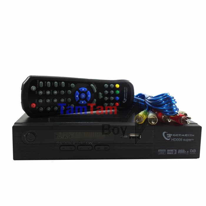Murah Receiver Parabola Getmecom HD009 Super+ H.265 G-Linux OS (Port LAN) Limited