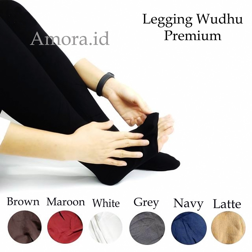 AMORA Legging Wudhu Premium High Quality