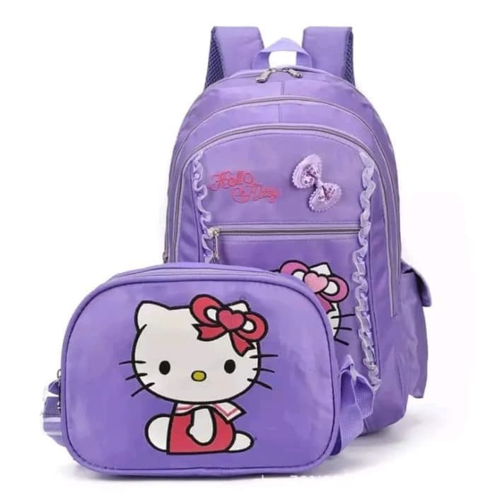 Backpack anak tas sekolah anak Tas hello kitty 2in1 murah ransel 2in1 anak ransel anak sekolah