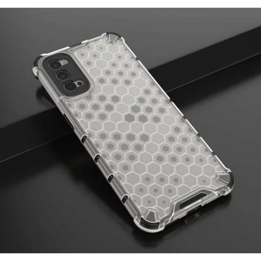 Rugged Armor Honeycomb OPPO RENO 4 4F 4 PRO Case casing Cover