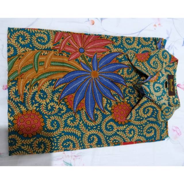 Preloved kemeja batik pria DANAR HADI lengan pendek